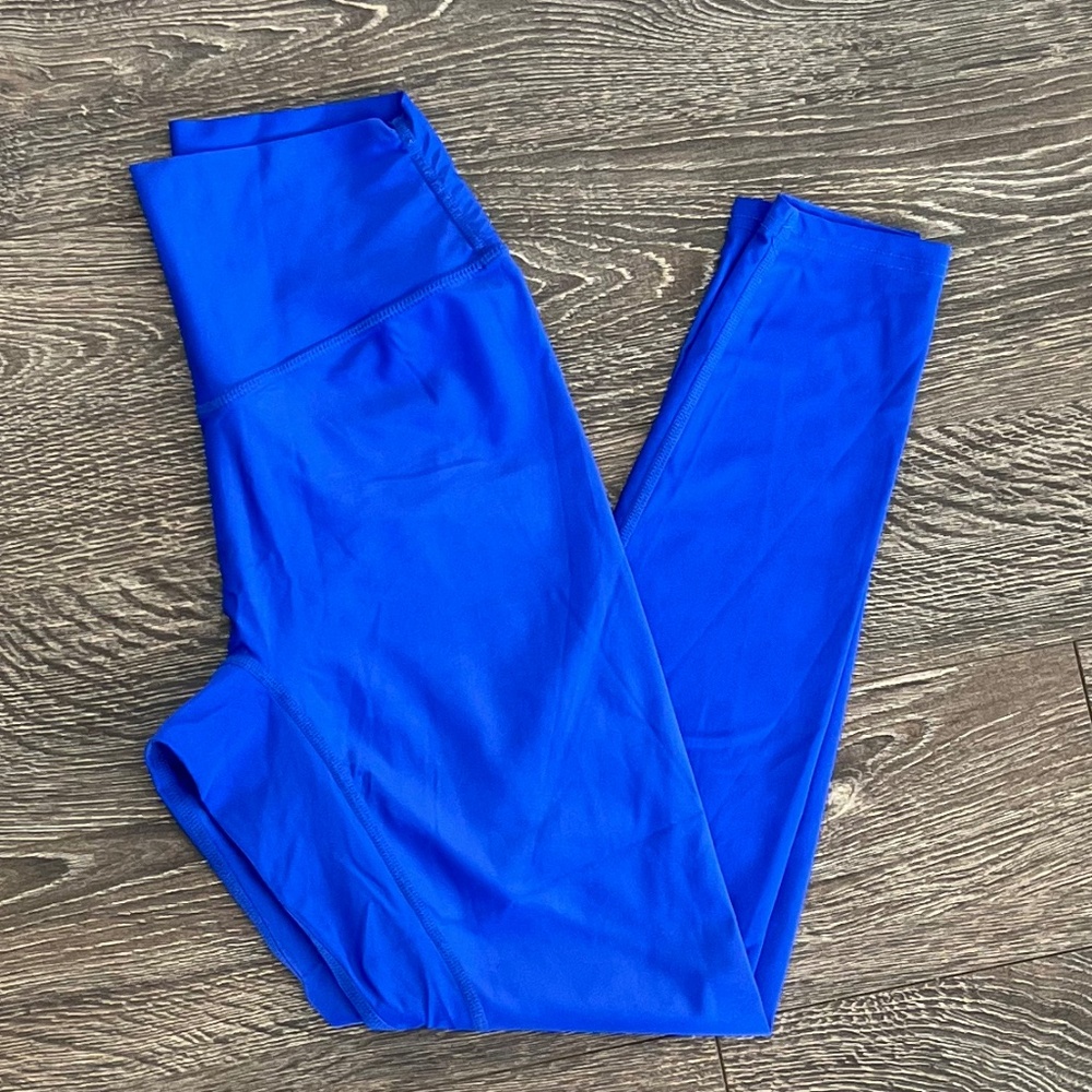 Balance Athletica / Vitality Liquid Metal Leggings Cobalt